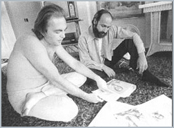 Adi Da Samraj and Aniello Panico